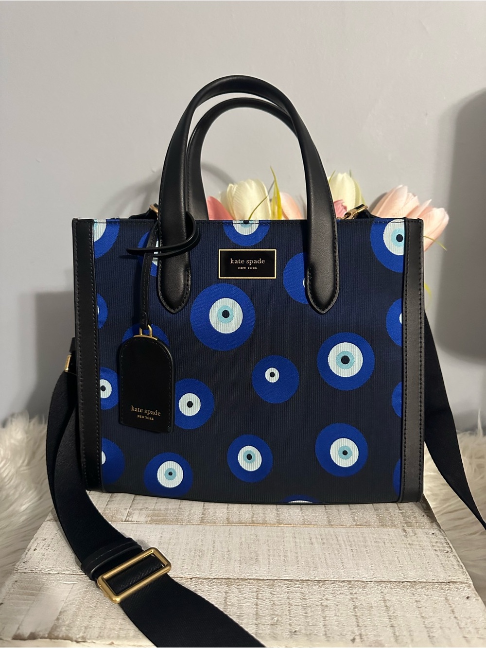 Kate spade evil eye manhattan bag